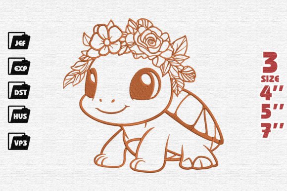 Baby Turtle Embroidery: A Holiday Design Review