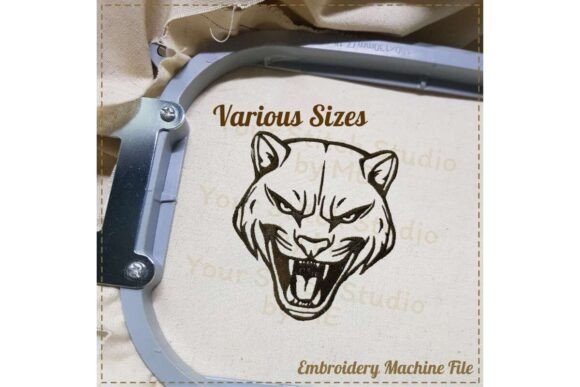 Cougar Mascot Embroidery Design Review