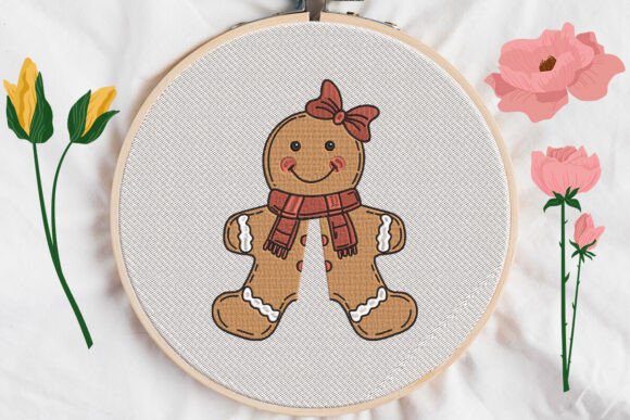 Gingerbread Girl Christmas Embroidery Review