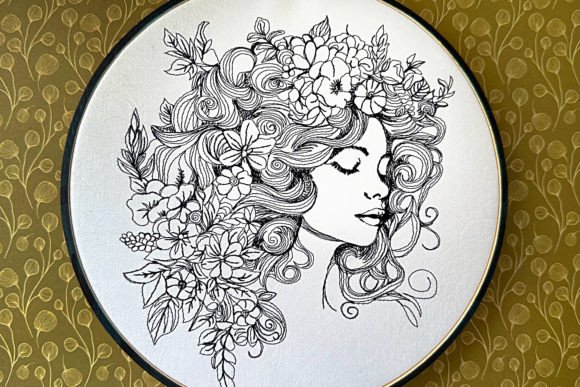 Lady Face in Flowers: A Designer’s Review