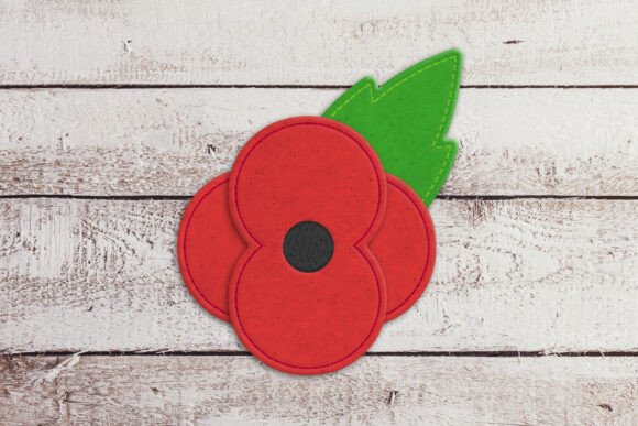 Review: Remembrance Poppy ITH Feltie Embroidery