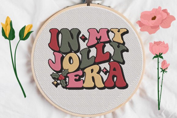 Reviewing In My Jolly Era Christmas Embroidery
