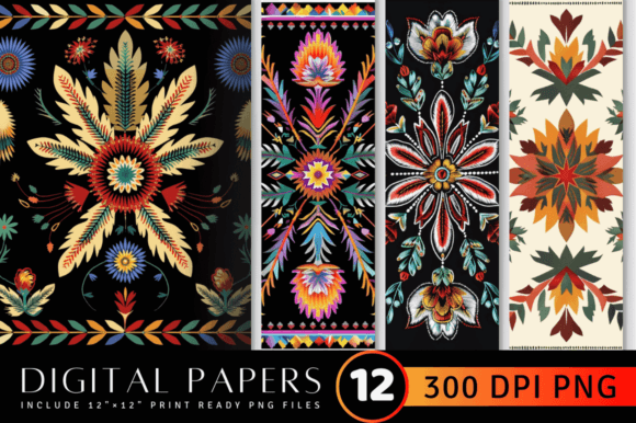 Reviewing Native American Floral Embroidery Digita