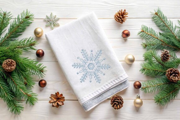Reviewing Ornate Snowflake Mini Embroidery