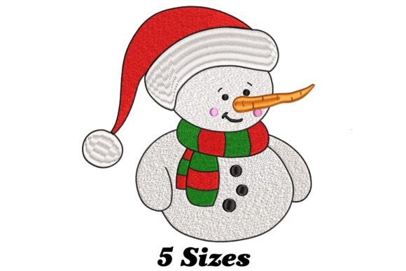 Reviewing the Christmas Snowman Embroidery Design
