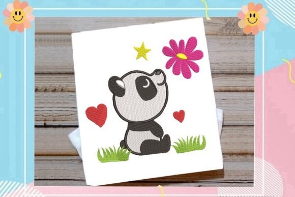 Reviewing the Cute Panda Embroidery Design for Gifts